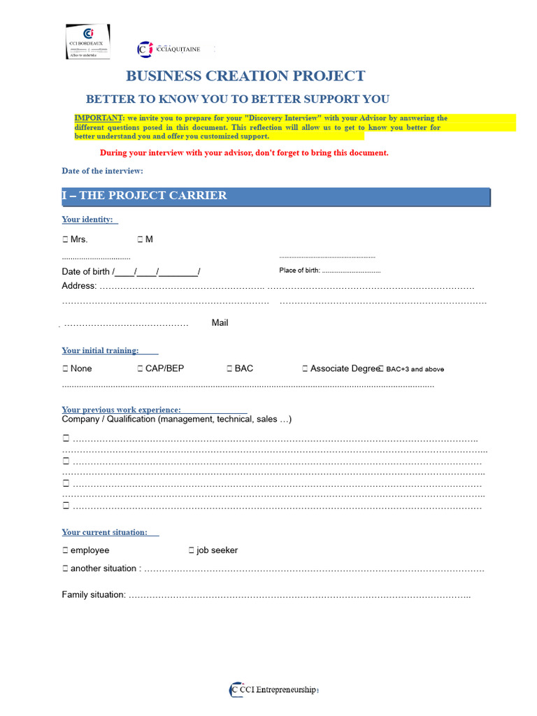 Business Creation Project Model File | PDF | Economies | Business