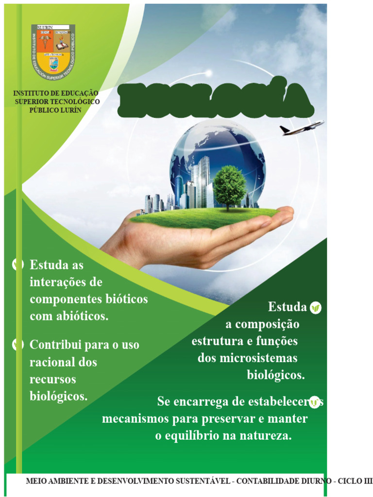 Cartaz Sobre A Importância Da Ecologia | PDF