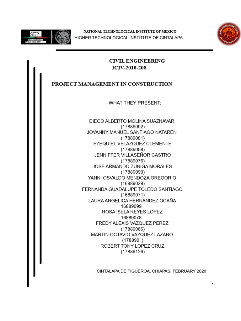 Construction Project Management Guide | PDF | Project Management ...