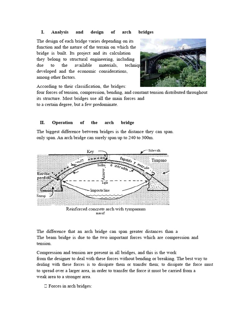 Analysis and Design of Arch Bridges | PDF | Bridge | Structural Engineering