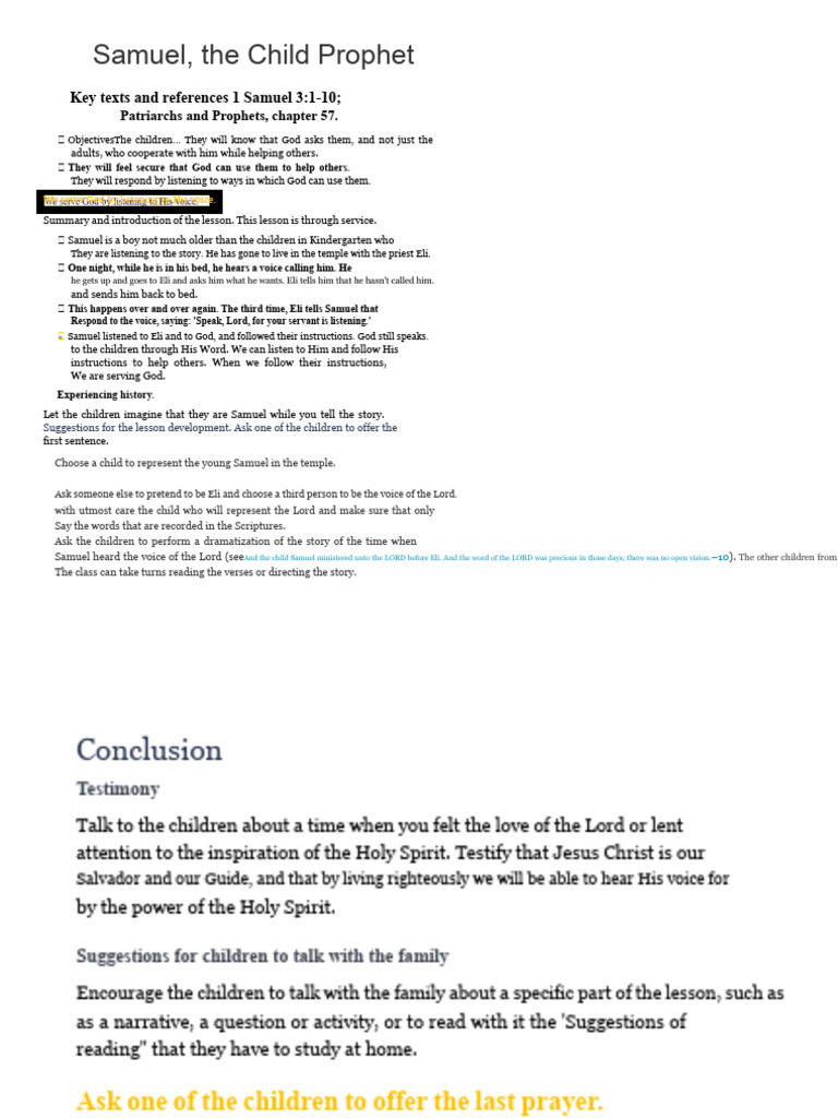 Samuel | PDF | Samuel | Books Of Samuel