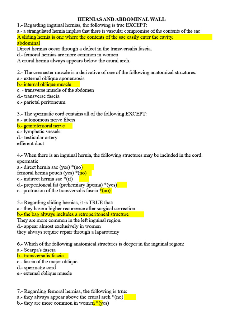 Abdominal Wall Hernias | PDF | Abdomen
