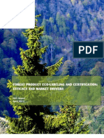 Forest Product Eco-Labeling and Certification