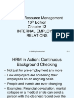 Internal Employee Relations