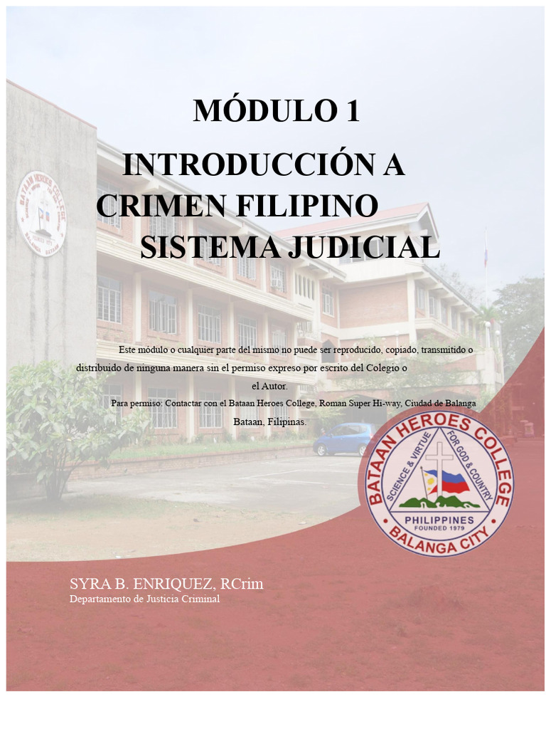 Introducción al Sistema de Justicia Penal | PDF | Crímenes | Crimen y ...