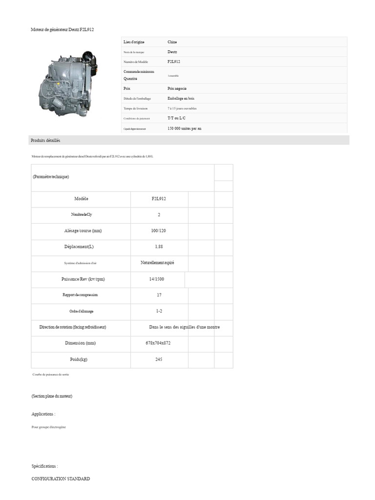 Überholungs- und Umbausatz für utz-Motor F2L912 Traktor 6035 D2506 D2807 D3006 D3607