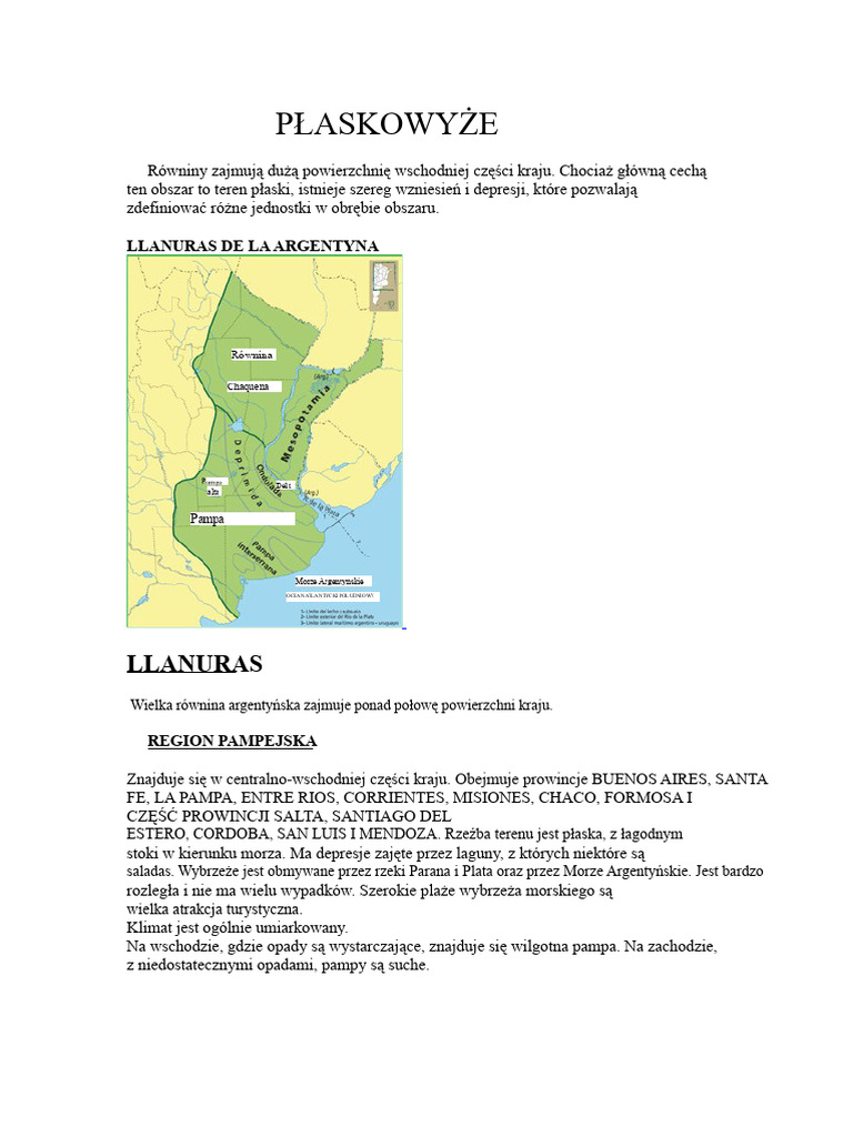 Równiny | PDF