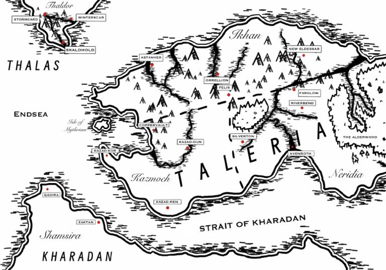 Map of Taleria | PDF