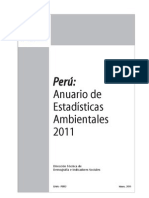 Anuario Estadistico 2011