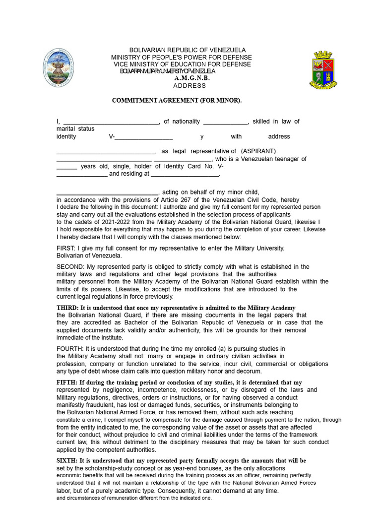 Minor Commitment Act | PDF | Private Law | Common Law