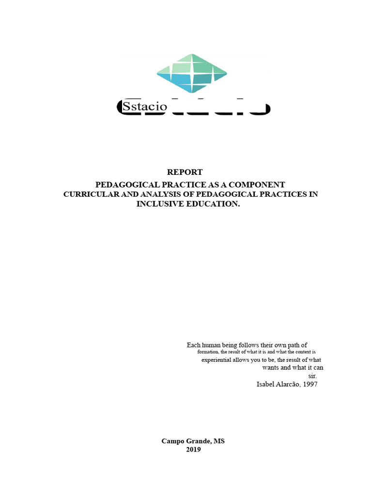 Inclusive Education Practices Report | PDF | Pedagogy | Inclusion ...