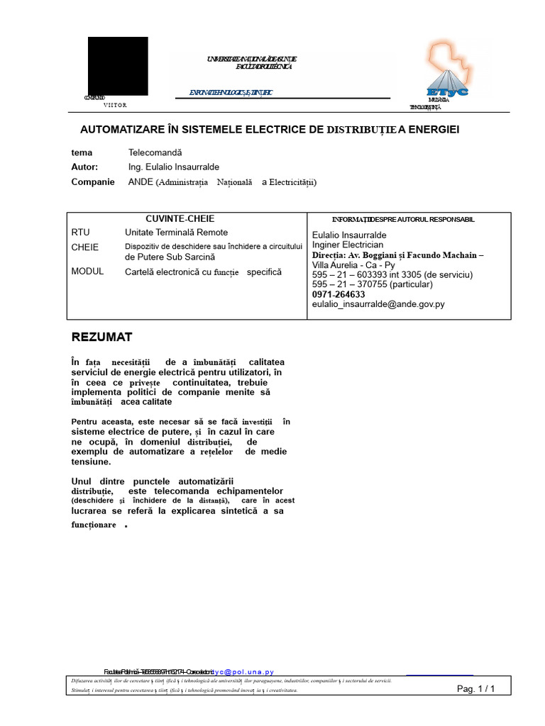 Telecomandă | PDF