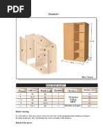 Wardrobe Assembly Instructions Guide | PDF | Door | Screw