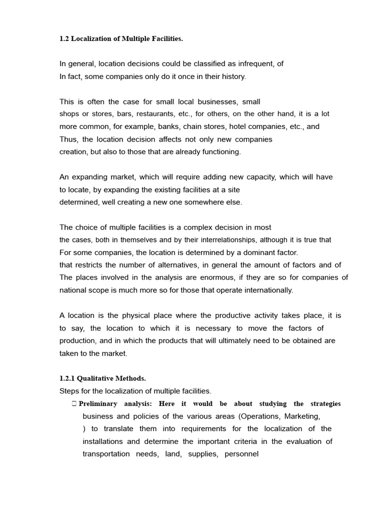 1.2 Localization of Multiple Installations | PDF | Risk | Emergency ...
