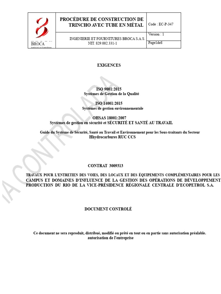 Construction de Trincho en Tube Métallique | PDF | Soudage | Construction