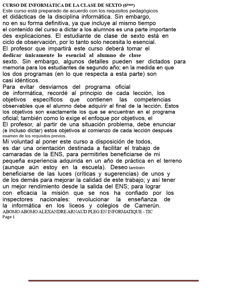 Curso Completo Sexto | PDF | Hardware de la computadora | Ventana ...