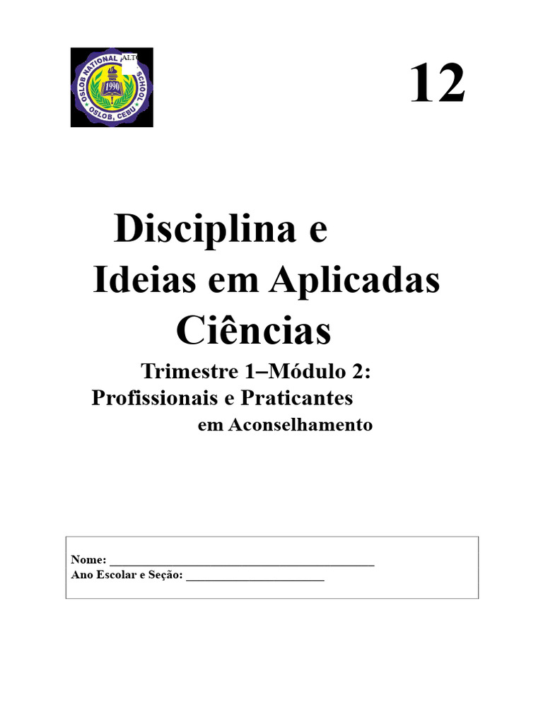 Módulo 2 Diass | PDF | Aprendizado | Experiência