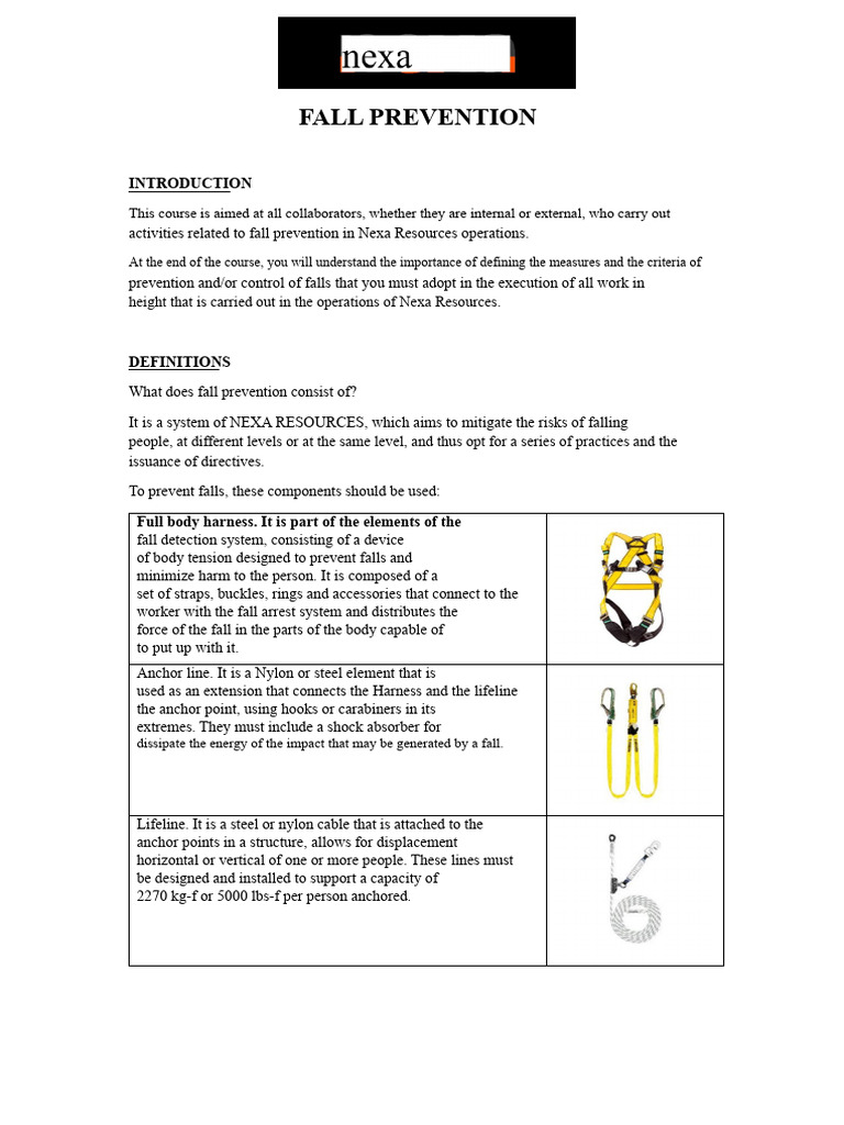 Fall Prevention | PDF | Stairs | Scaffolding
