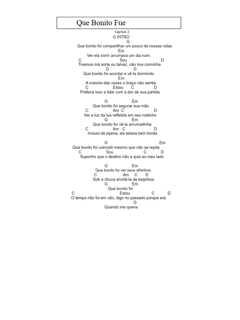 Memórias de um Amor Perdido | PDF