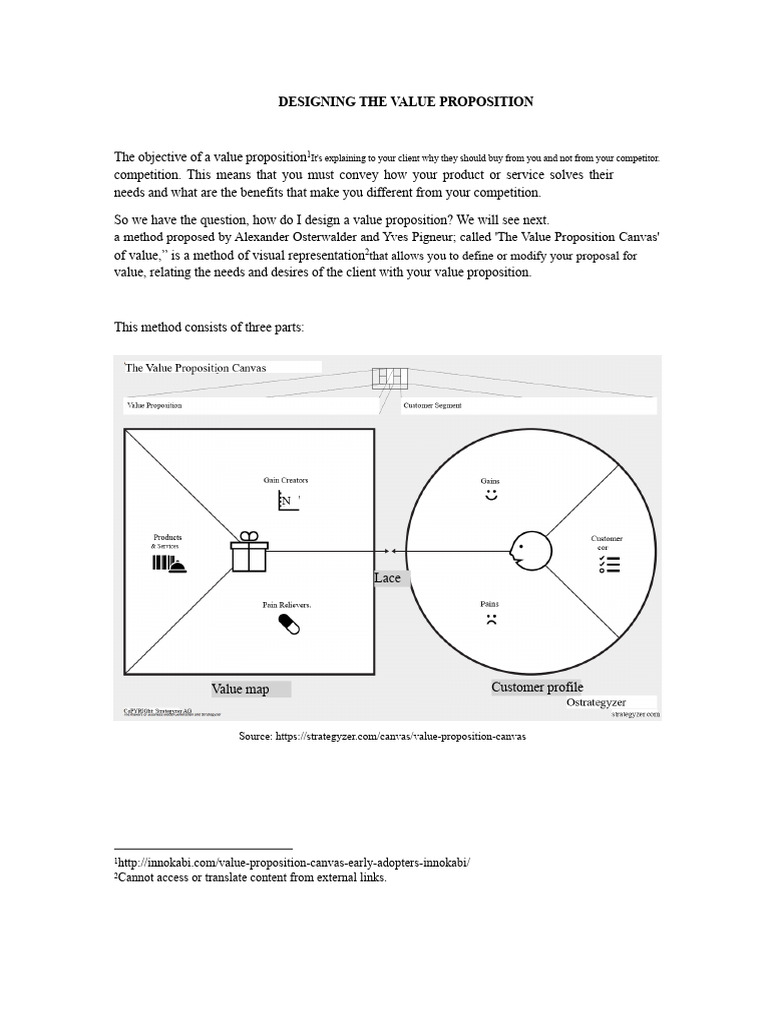 Crafting an Effective Value Proposition | PDF | Motivation | Motivational