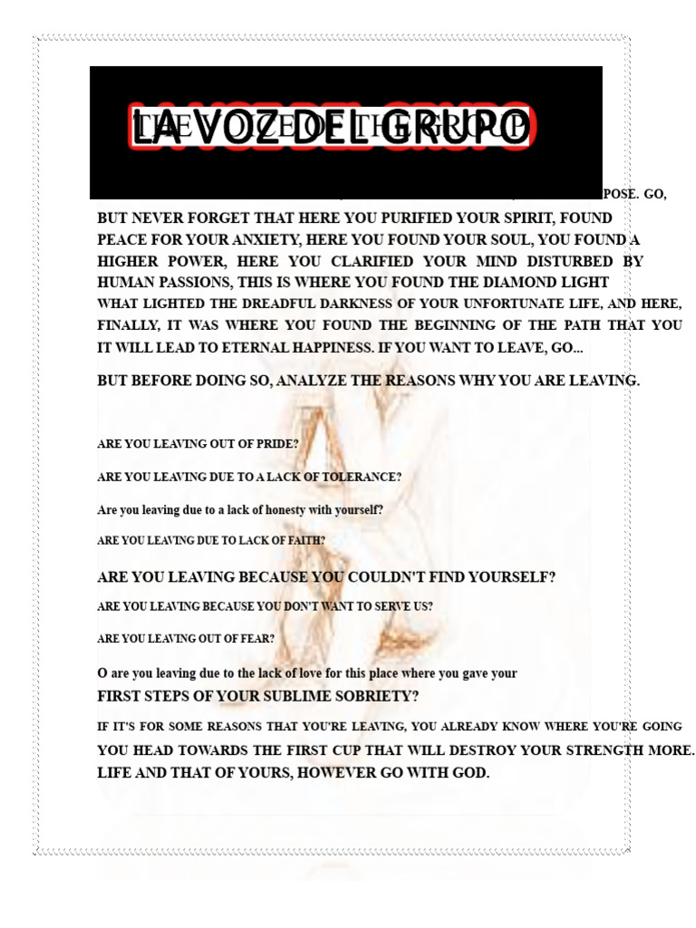 The Voice of The Group | PDF