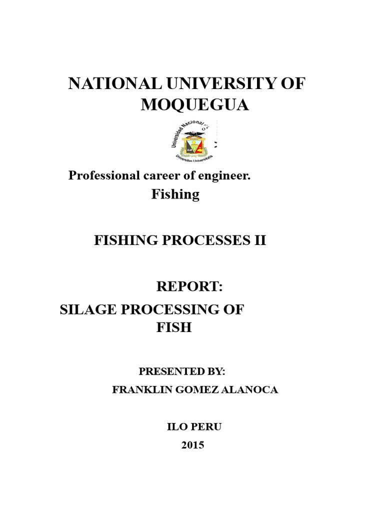 Fish Marination and Silage Processing Report | PDF | Marination | Yogurt