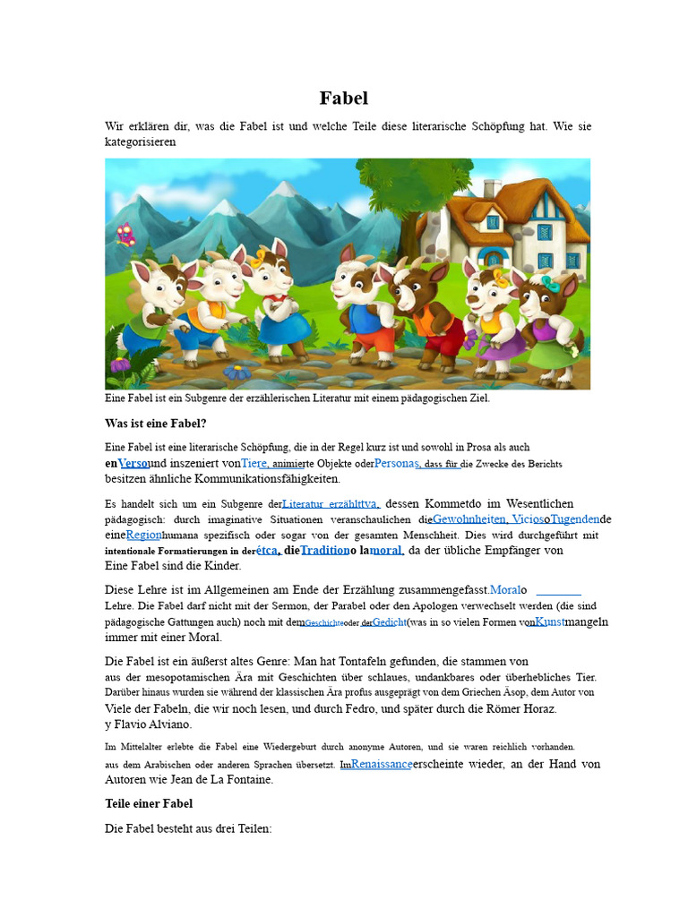 Fabel | PDF