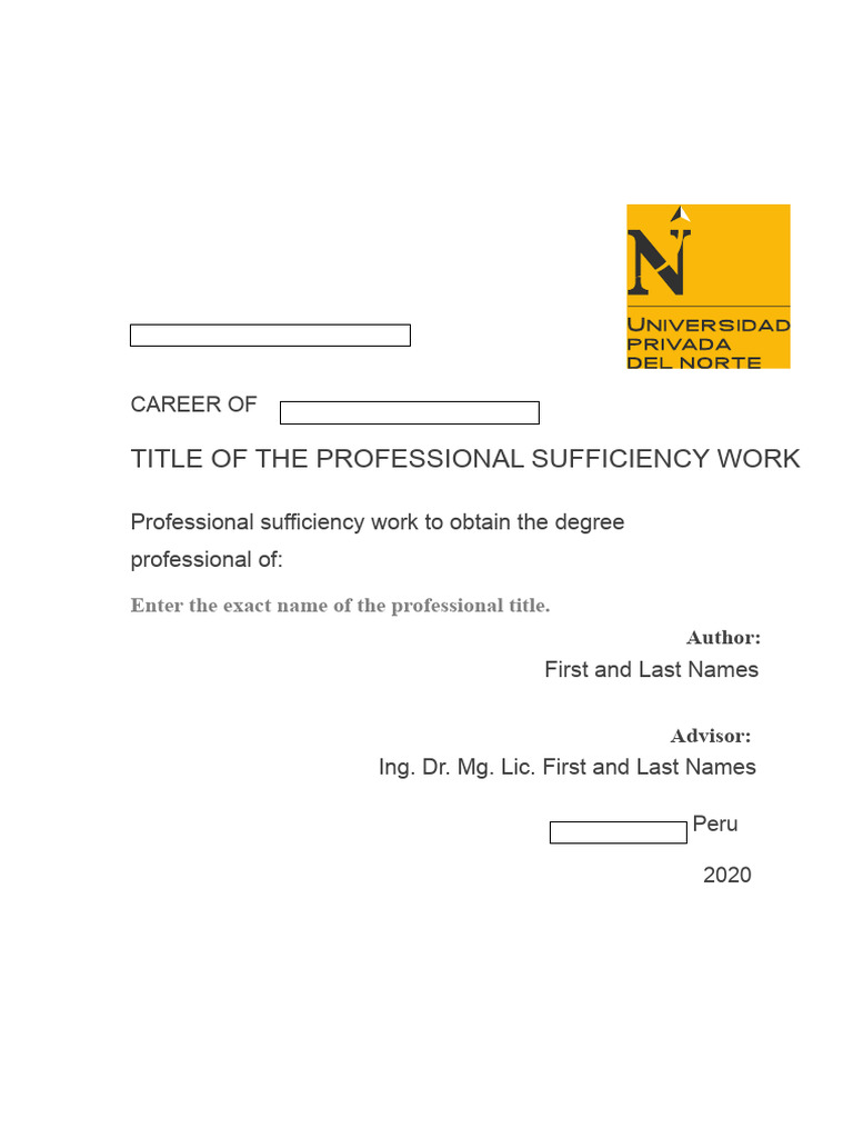 Professional Proficiency Work Overview | PDF | Table Of Contents | Apa ...