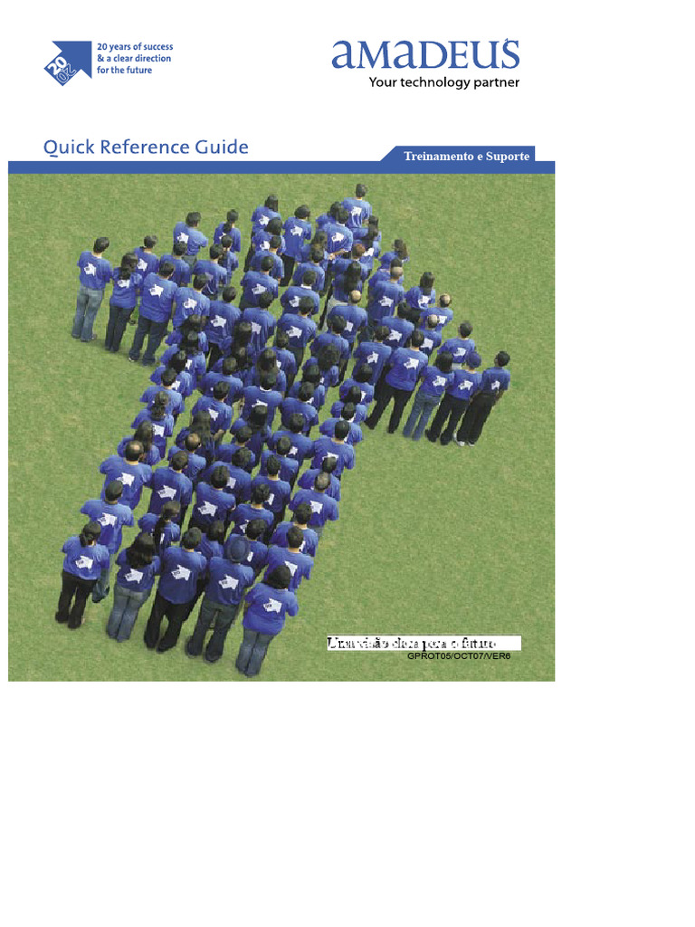 Guia Completo de Treinamento Amadeus | PDF