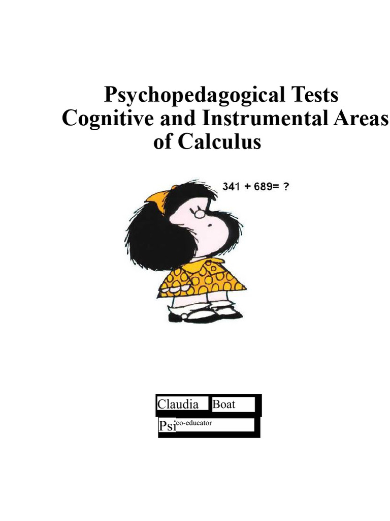 Cognitive and Instrumental Area Cards - Calculation | PDF | Perception ...