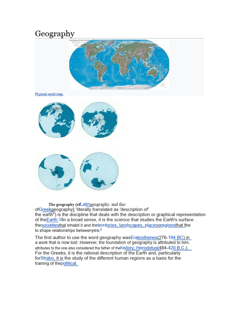 Reunion With Geography Fabita | PDF | Geography | Earth Sciences