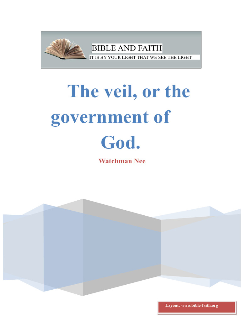 The Veil or The Government of God | PDF | Paul The Apostle | God The Father