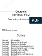 FEM Nonlinear Issues I