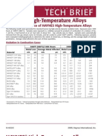 Oxidation Resistance of HAYNES High-Temperature Alloys
