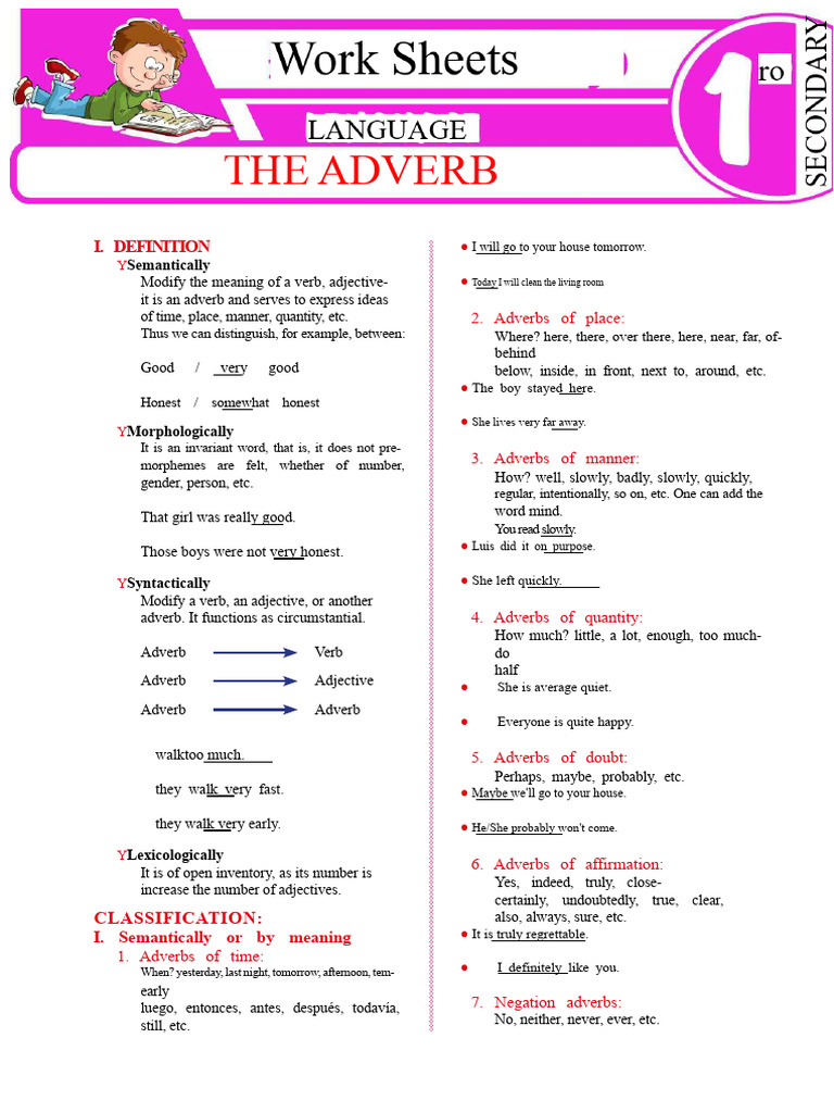 Understanding Adverbs: Types and Uses | PDF | Adverb | Adjective