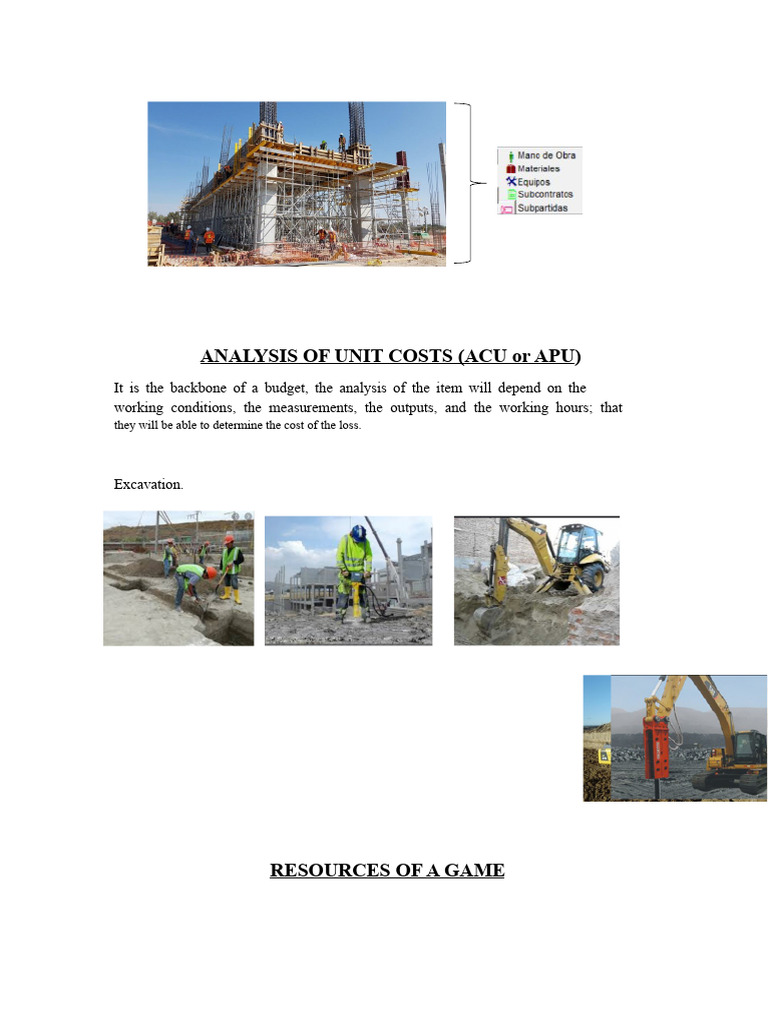 Unit Cost Analysis in Construction | PDF | Labour Economics | Employment