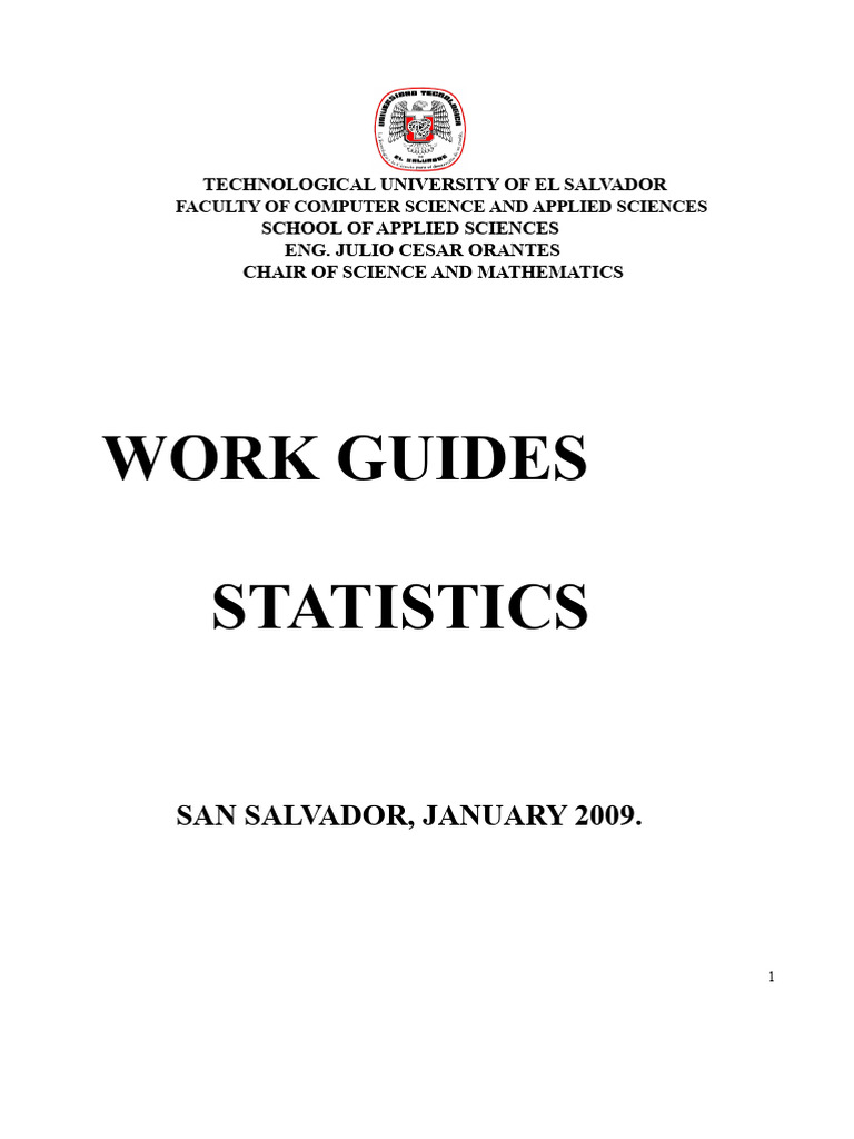 Total Guides Business Statistics and Statistics and Probability | PDF ...