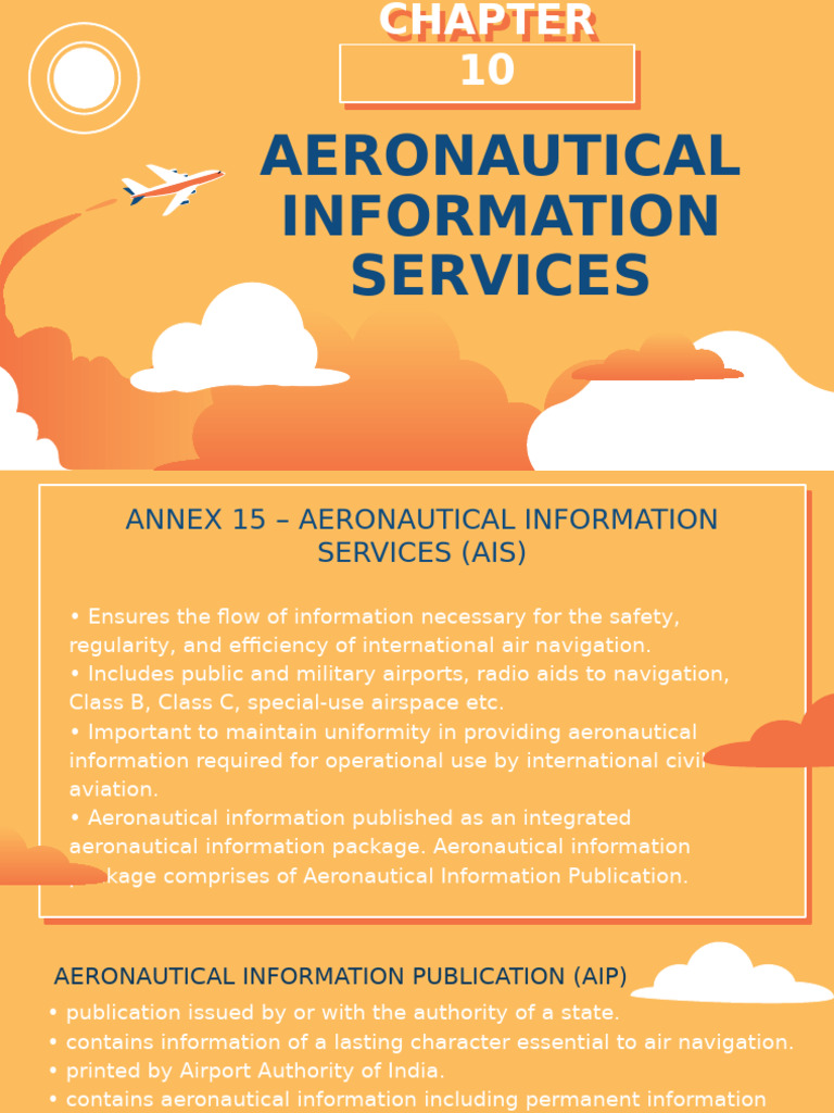 Aeronautical Information Services Overview | PDF | Instrument Flight ...
