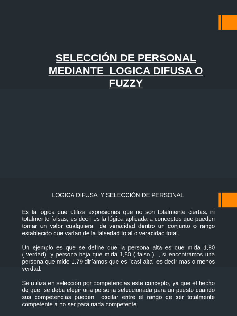 Fuzzy | PDF | Verdad | Lógica difusa