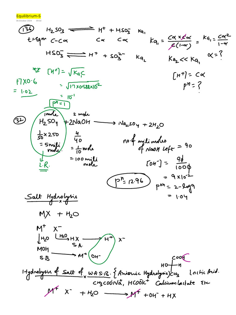 Equilibrium 5 | PDF