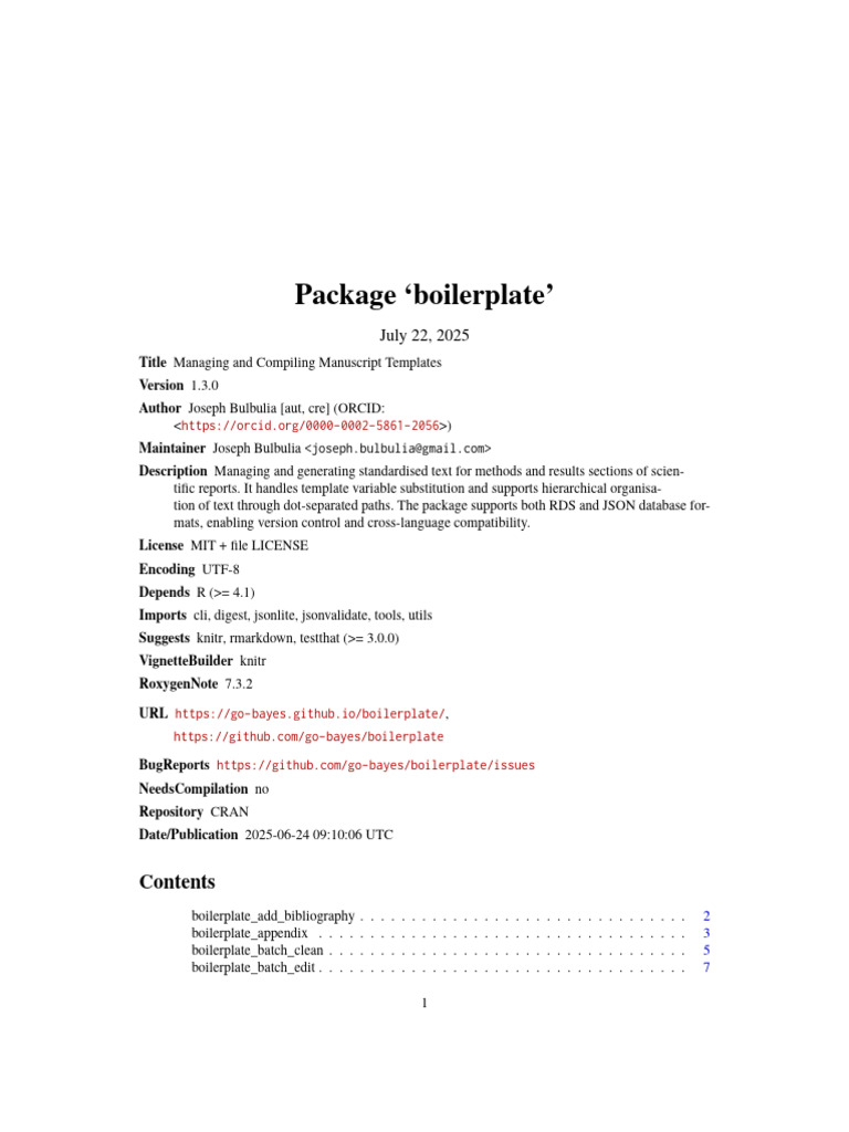 Scientific Manuscript Template Manager | PDF | Data Management ...