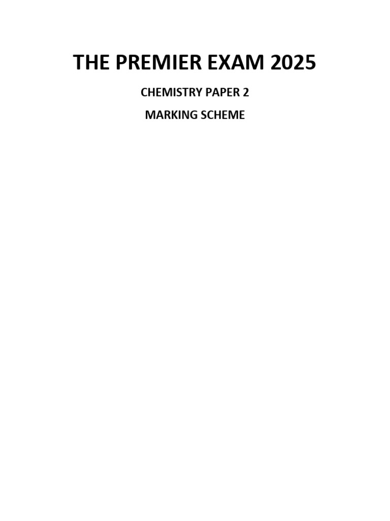 Chem PP2 MS 2025 | PDF