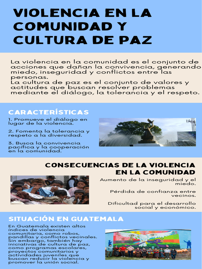 Violencia en La Comunidad y Cultura de Paz - 20250922 - 100414 - 0000 | PDF