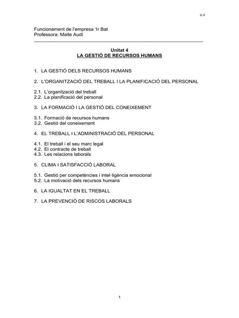 FE U4 Apunts | PDF