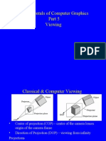 Fundamentals of Computer Graphics Viewing