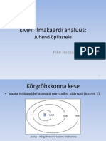 EMHI Ilmakaardi Analüüsi Juhend