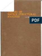 1-Theory of Matrix Structural Analysis