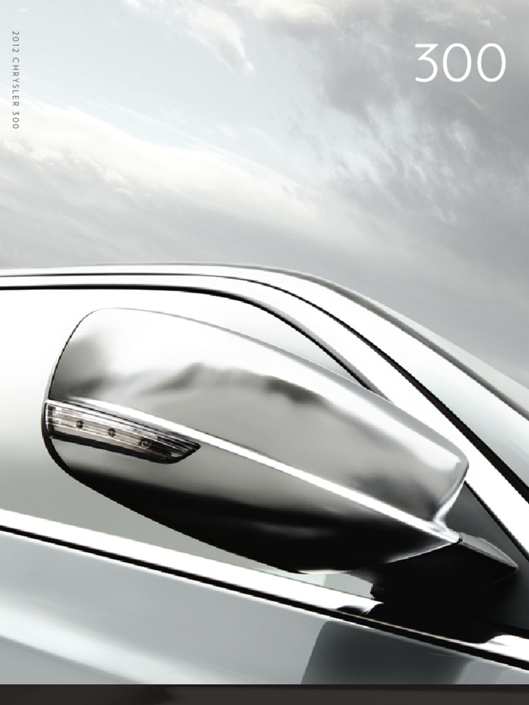 2012 Chrysler 300 brochure Airbag Anti Lock Braking System
