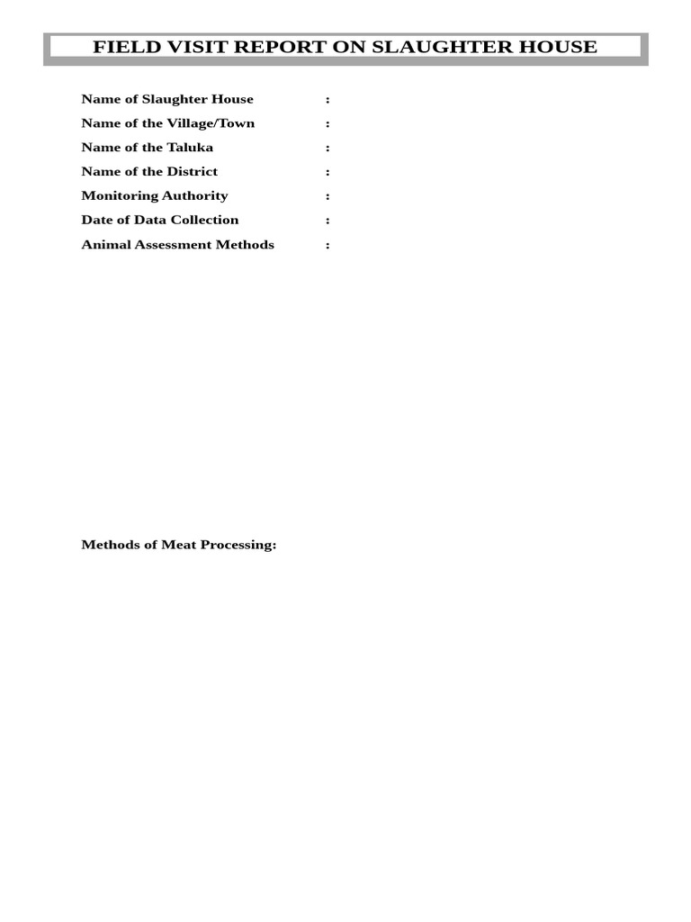 F V R On Slaughter House | PDF