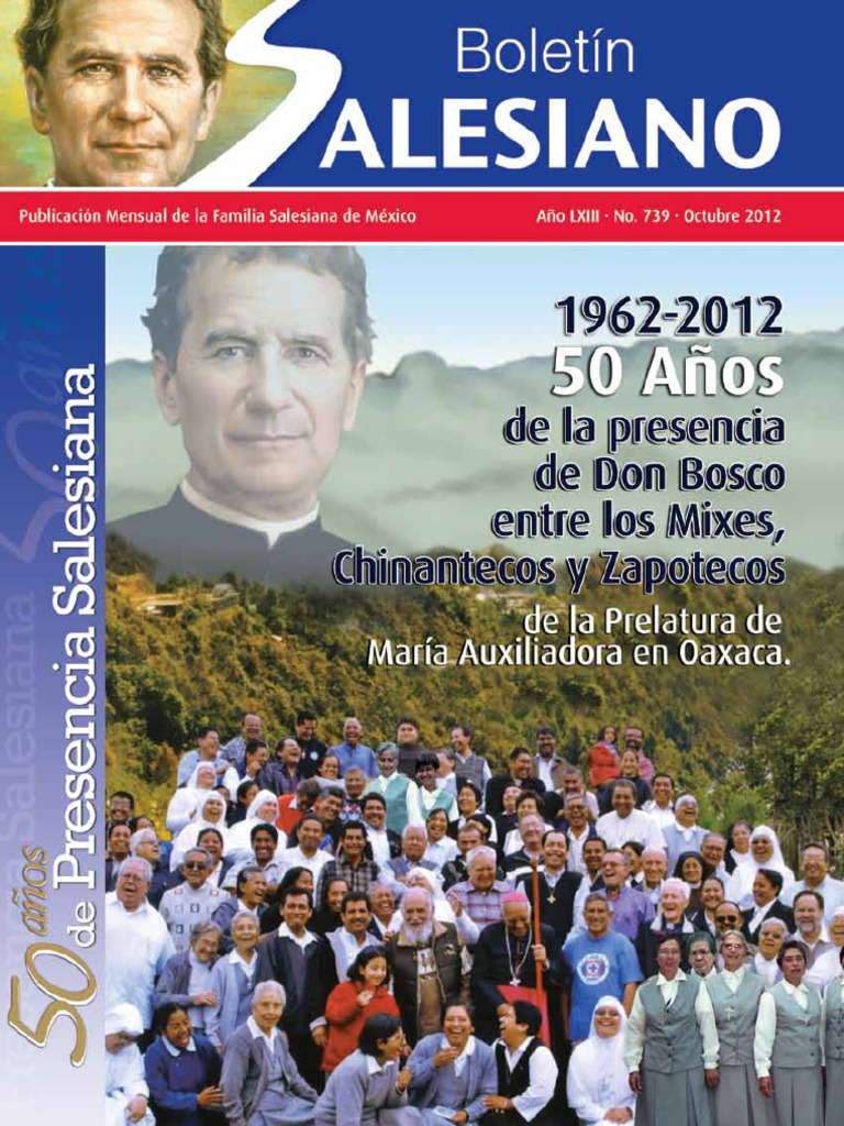 Boletín Salesiano. No. 739. Año 63 (OCT 2012) | PDF | Oncología ...